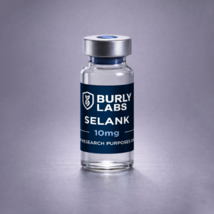 Selank research peptide vial burly labs